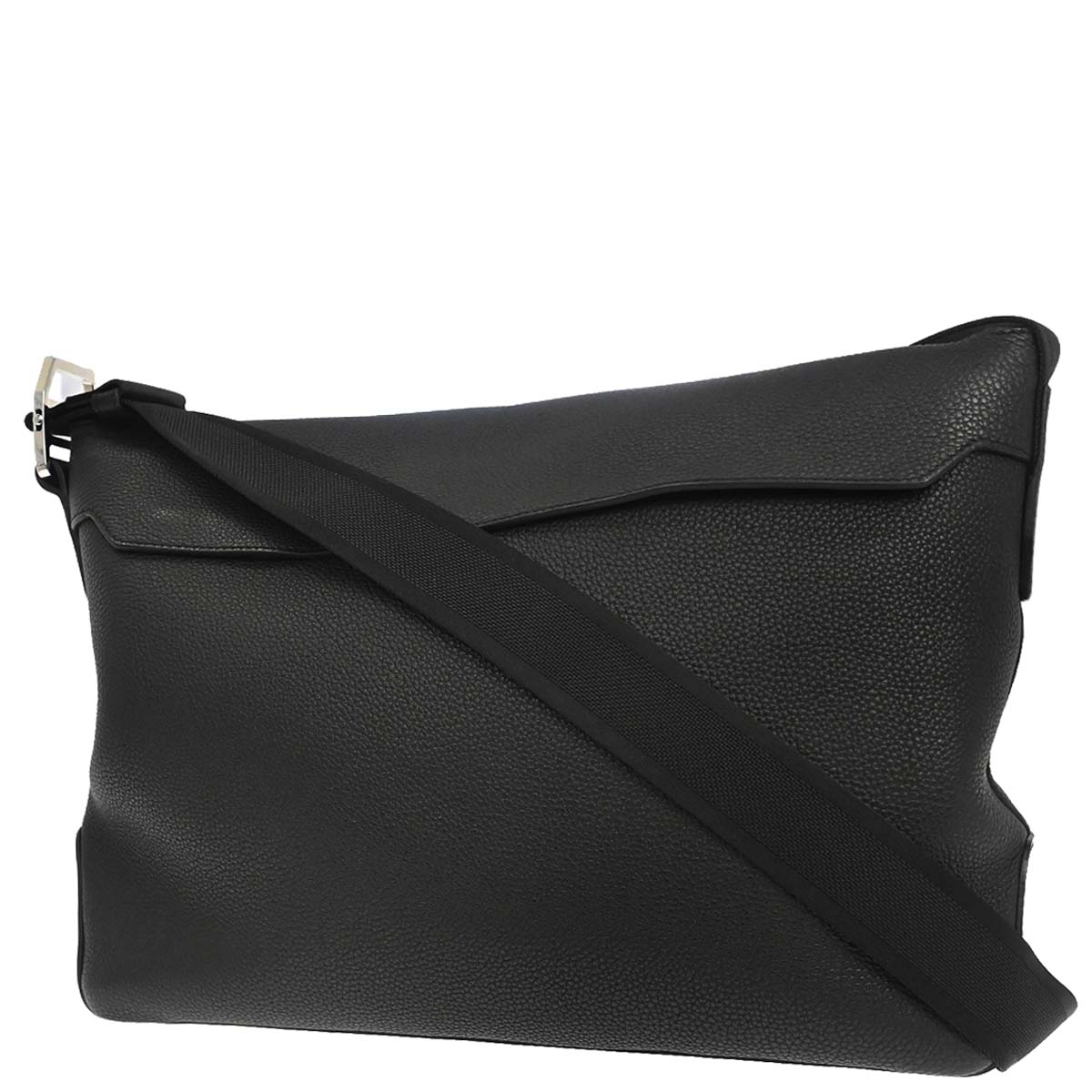 Hermes Black Togo Citynews Shoulder Bag