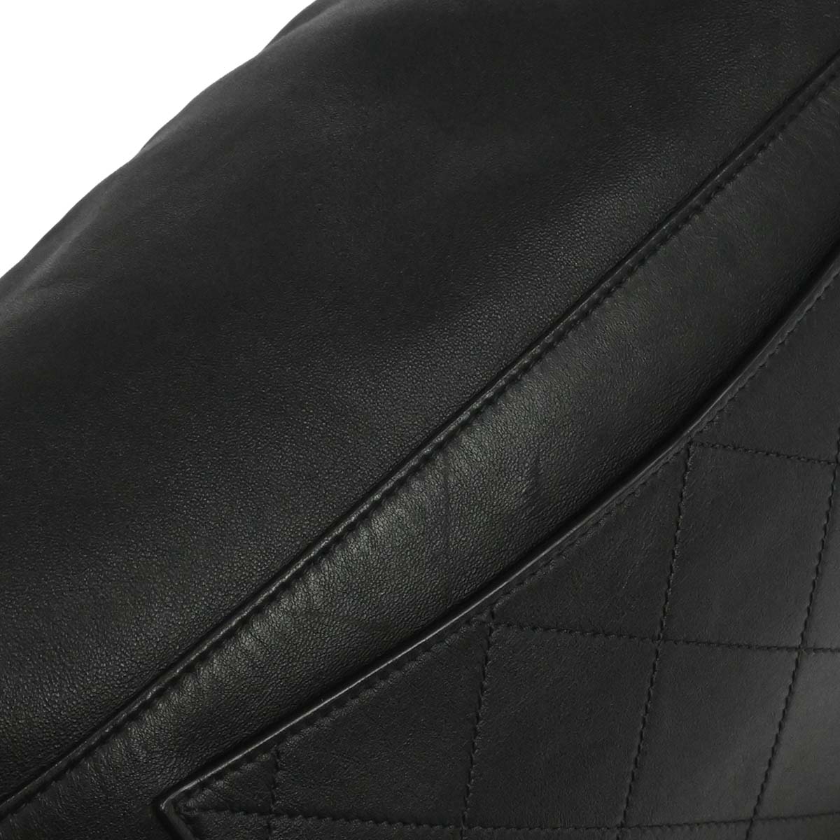 Chanel x Pharrell Williams Black Calfskin 2way Waist Bag
