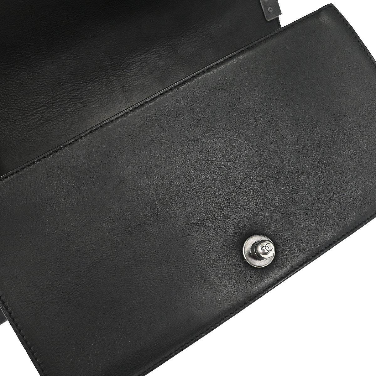 Boy Chanel 2012-2013 Black Lambskin Medium Shoulder Bag