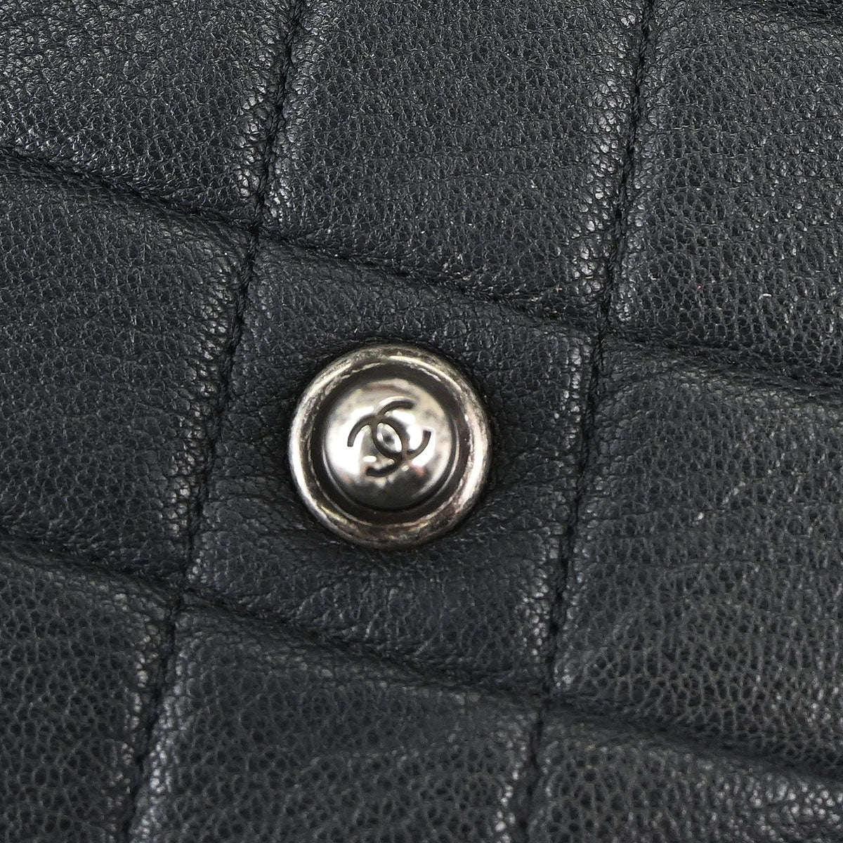 Chanel Black Calfskin Perfect Edge Flap Bag 2way Shoulder Handbag