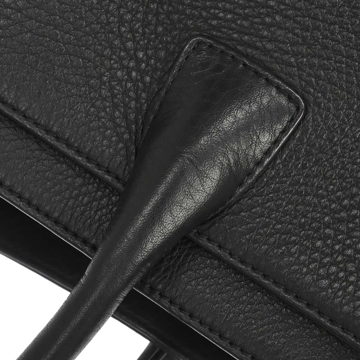Chanel 2014 Black Deerskin Executive Cerf 2way Shoulder Tote Bag