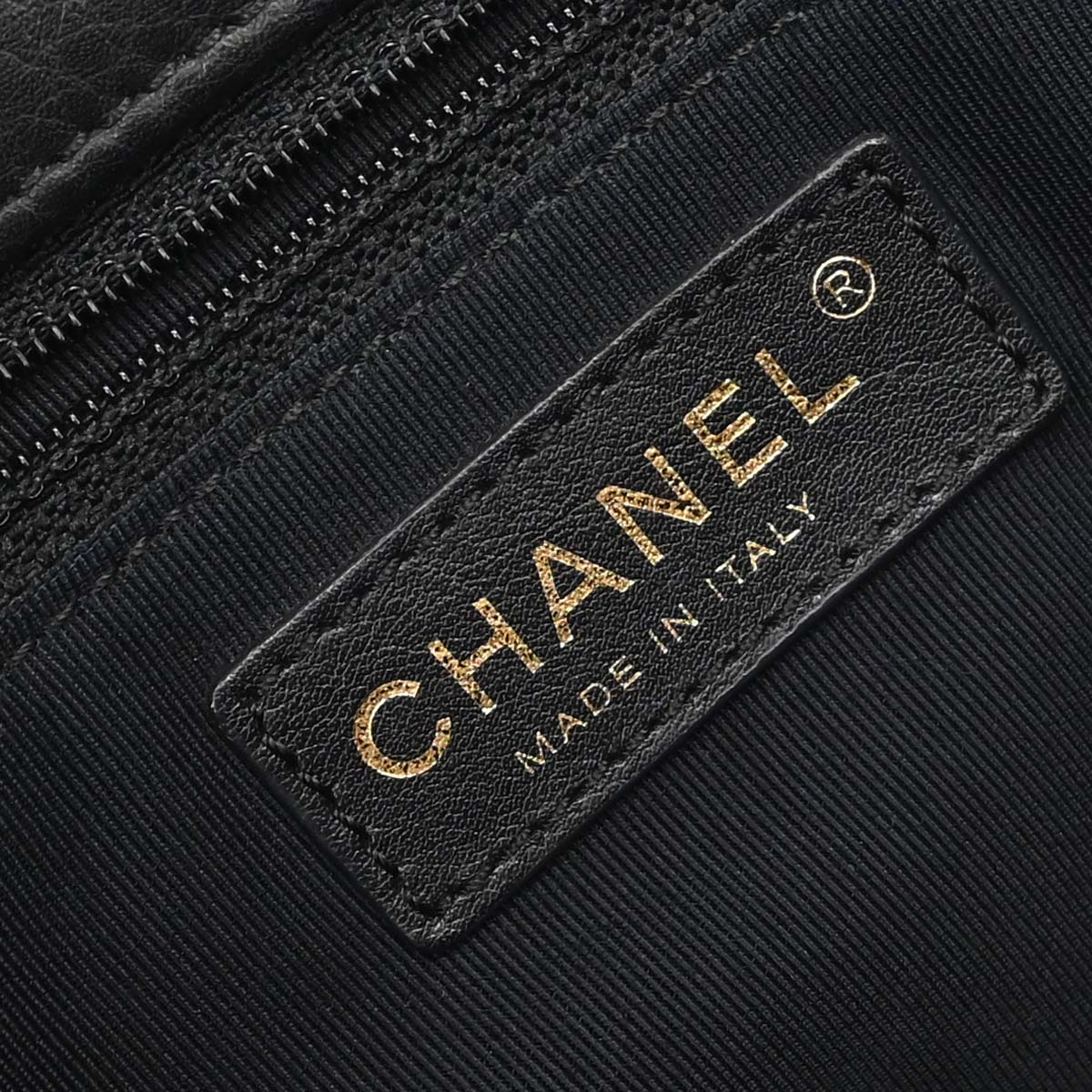 Chanel 2014 Black Deerskin Executive Cerf 2way Shoulder Tote Bag