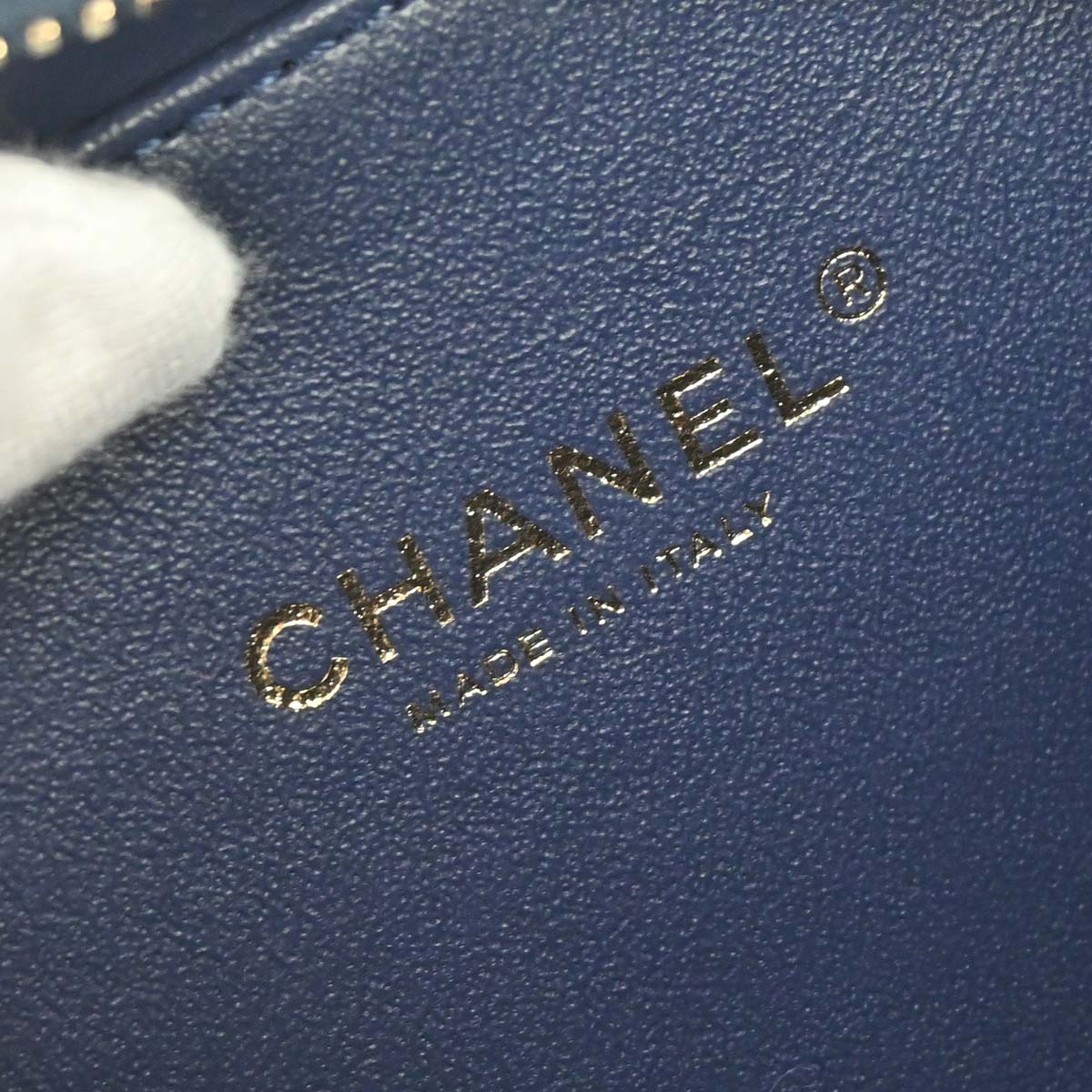 Chanel * Navy Black Tweed Python Filigree 2way Shoulder Vanity Handbag
