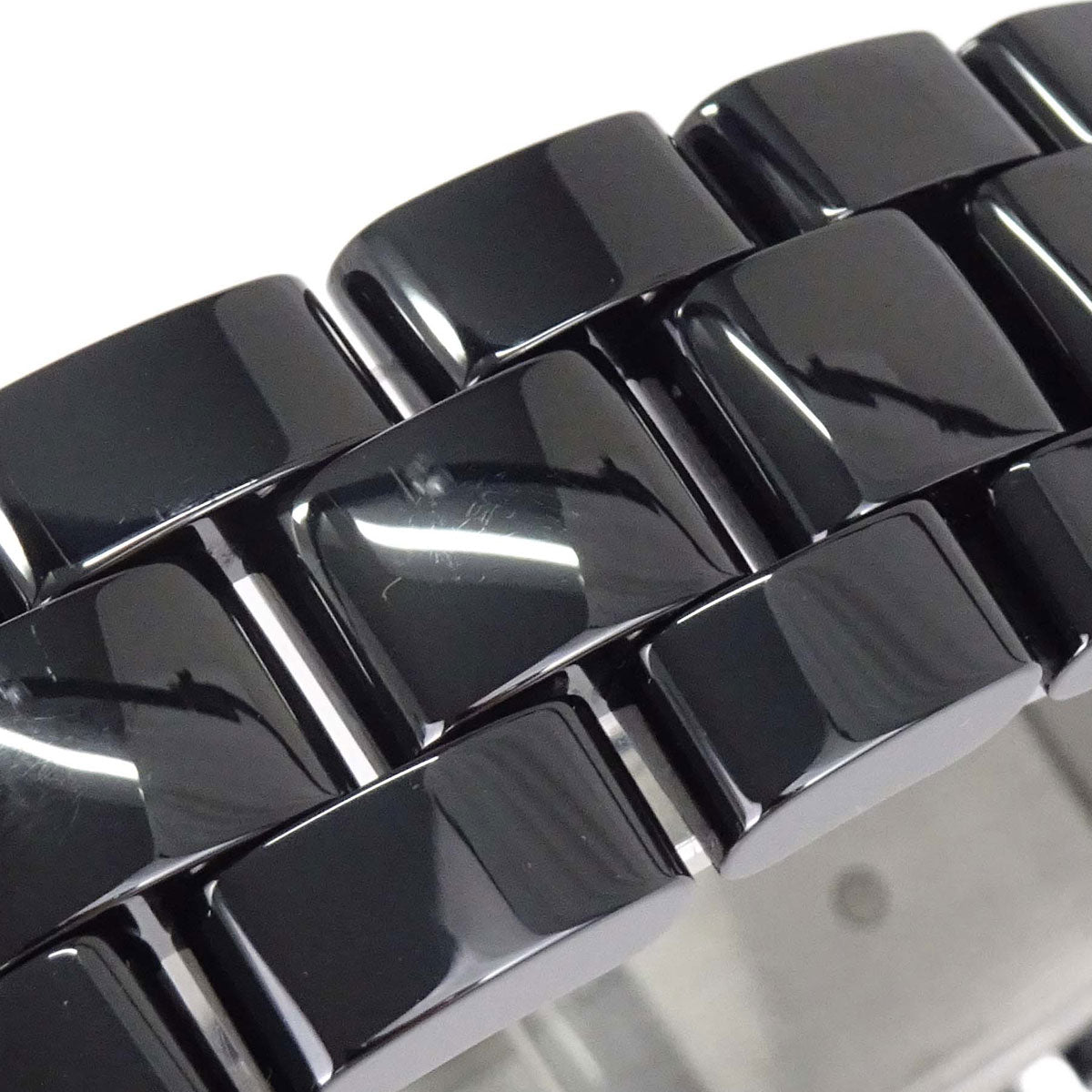 Chanel J12 39mm Ref.H1626 Self-winding Watch Ceramic SS Diamond Black