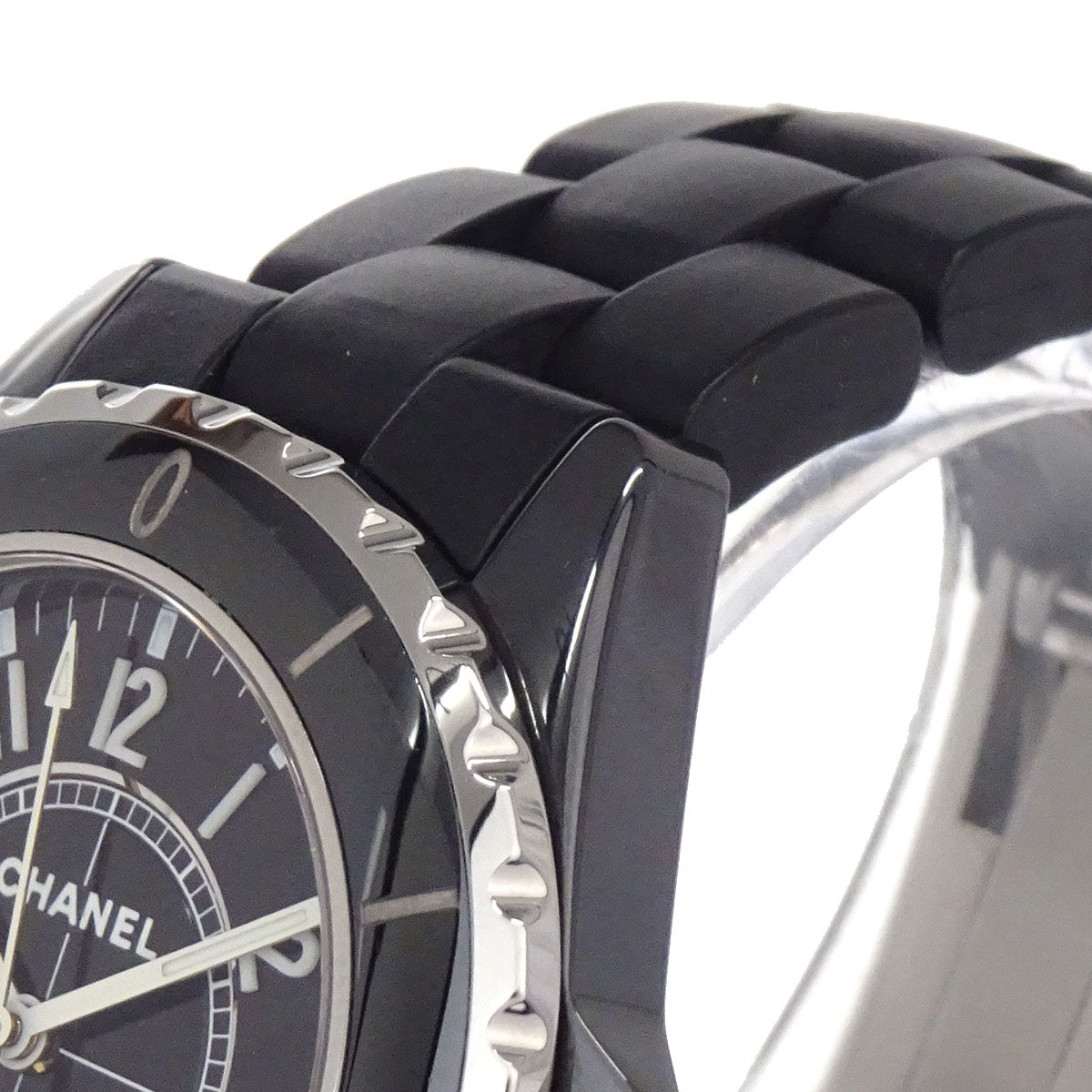 Chanel Ref.H0684 J12 39mm Self-winding Watch Ceramic Black