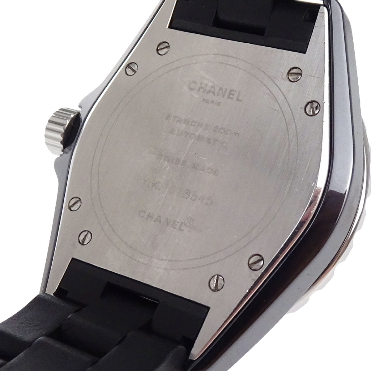 Chanel Ref.H0684 J12 39mm Self-winding Watch Ceramic Black