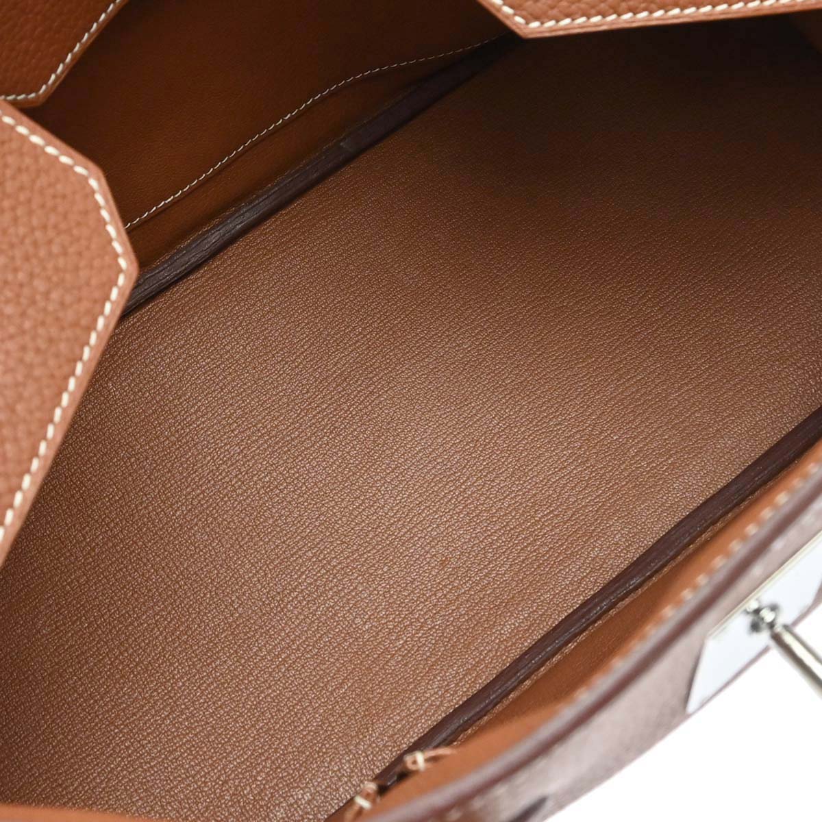 Hermes Gold Togo JPG Shoulder Birkin Handbag