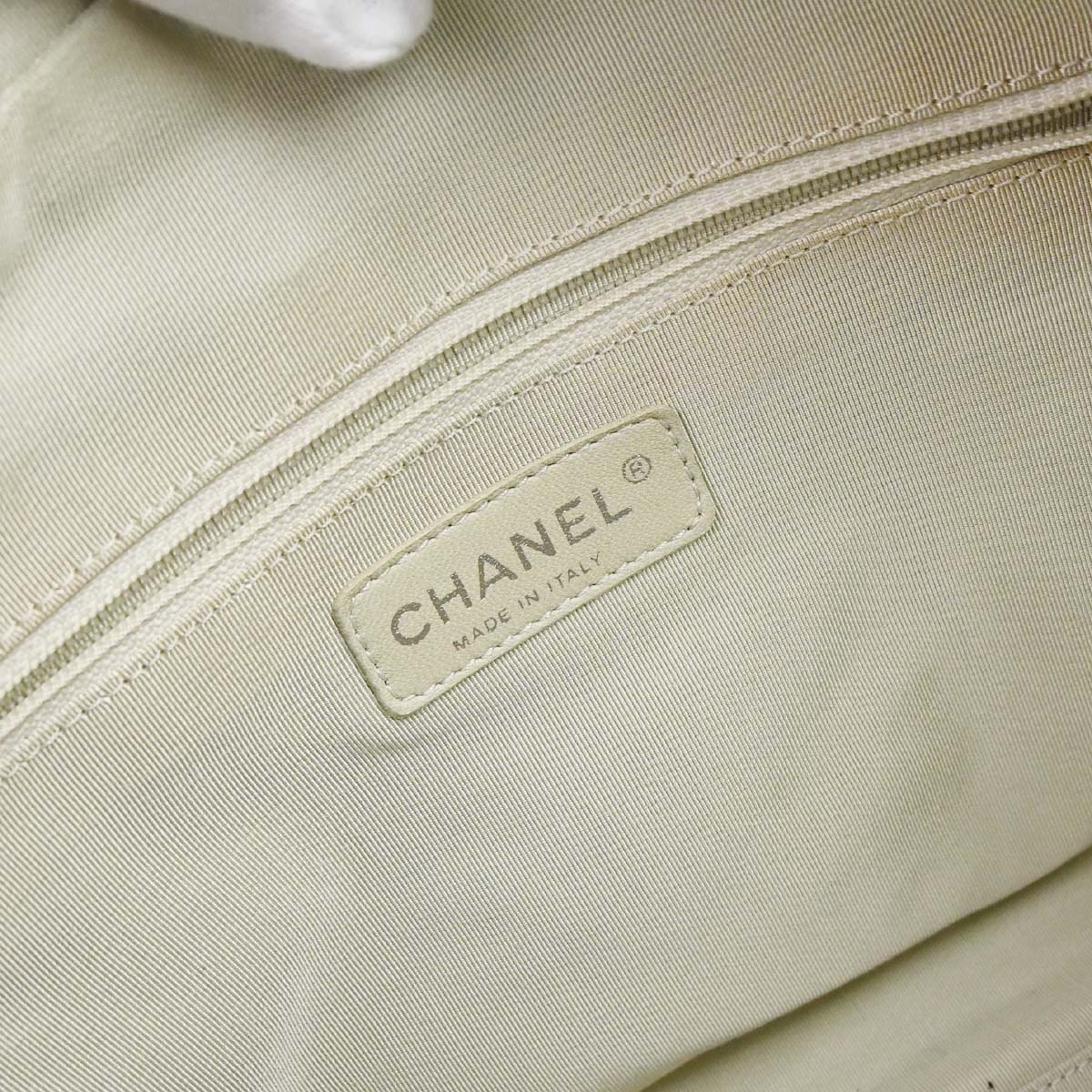 Chanel 2011 Black Calfskin Chain Around Bowler Bag Handbag