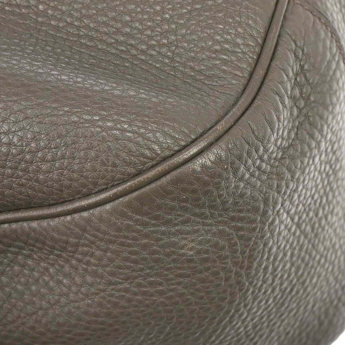 Prada Gray Calfskin Hobo Handbag