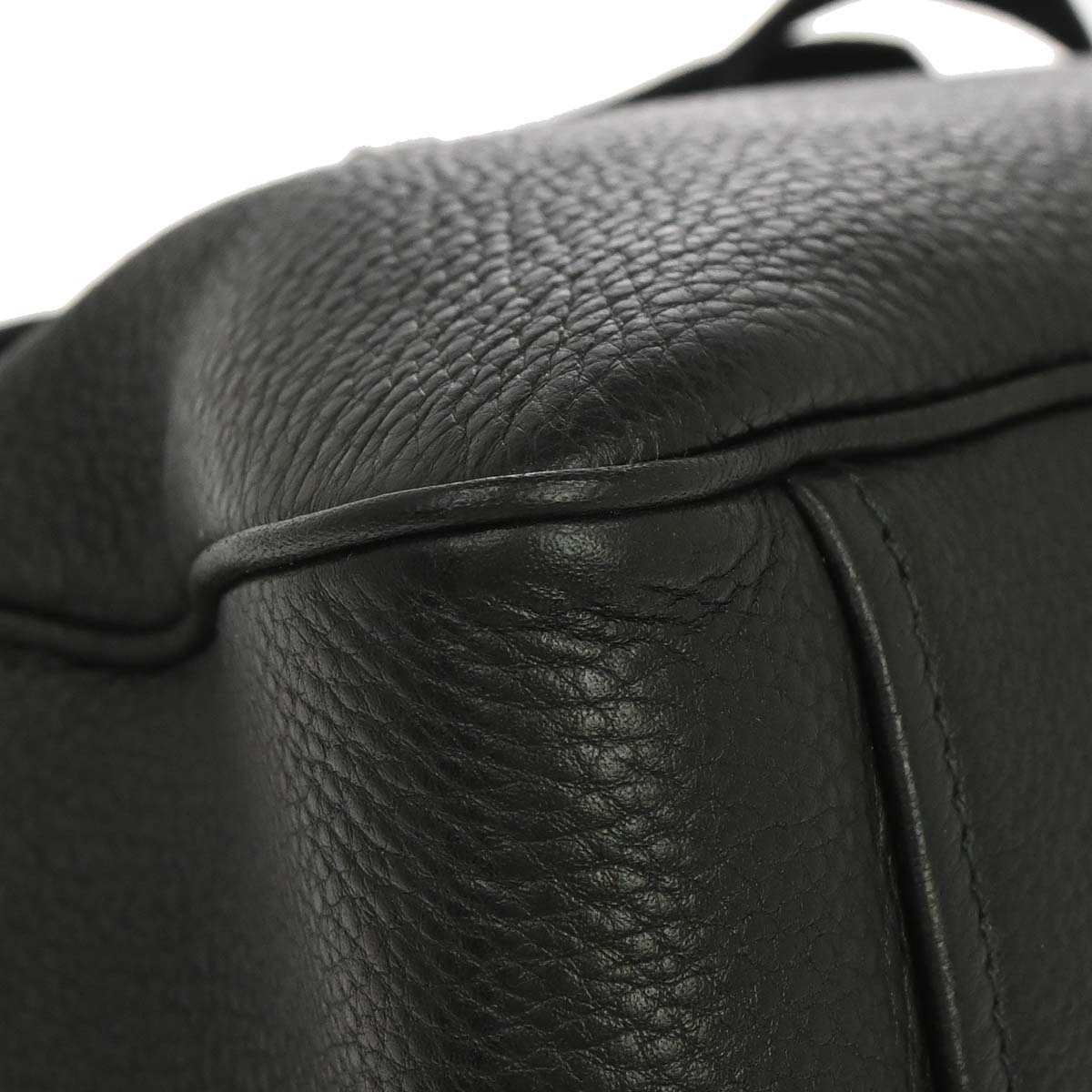 Prada Black Leather 2way Shoulder Handbag