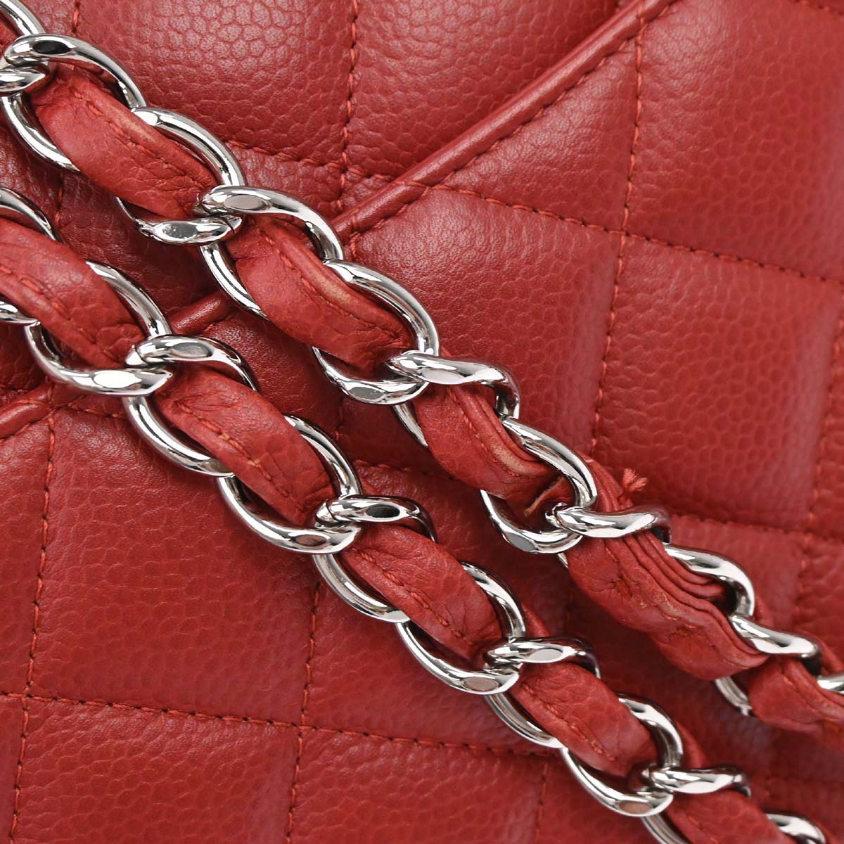 Chanel Brown Calfskin Jumbo Classic Double Flap Shoulder Bag