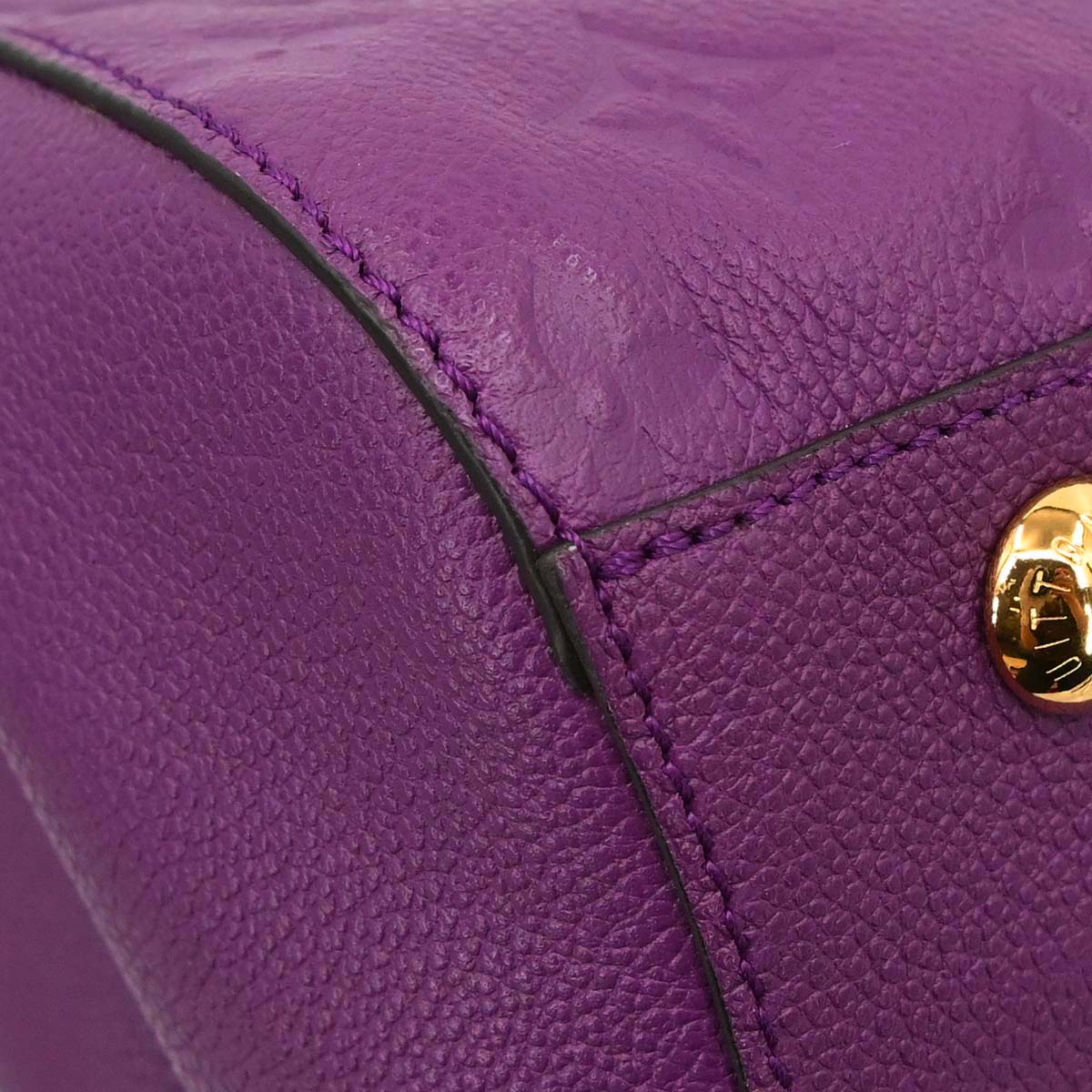 Louis Vuitton Purple Monogram Montaigne MM 2way Shoulder Tote M41046