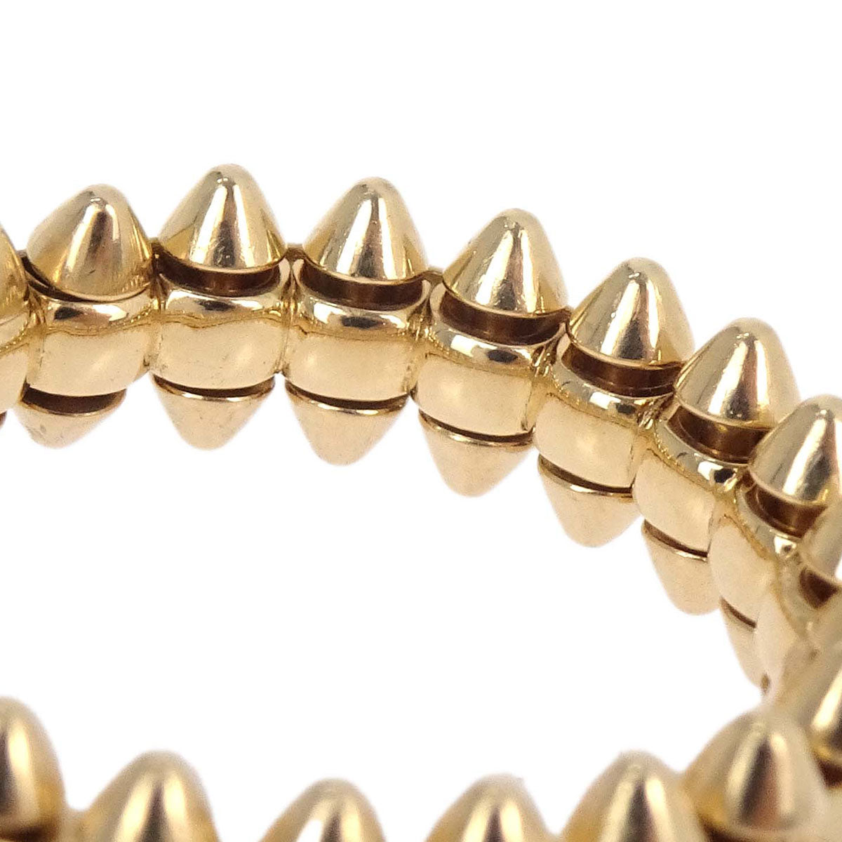 Cartier Clash Ring YTT010 Au750 Gold #55 #54 Jewelry