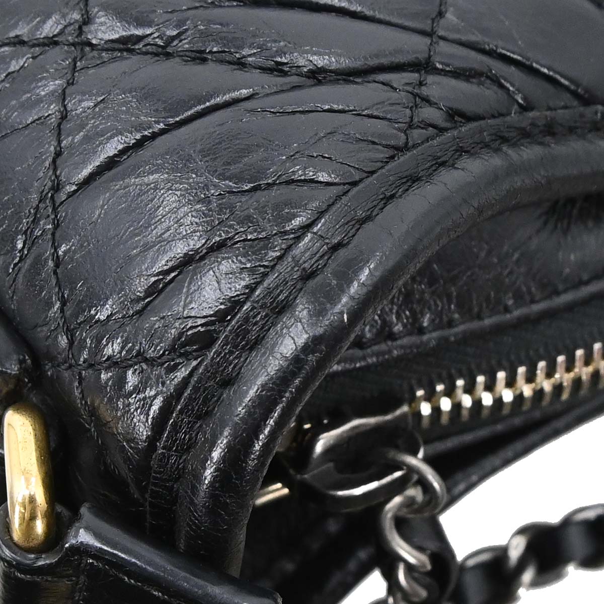 Chanel Black Calfskin Medium Gabrielle Shoulder Bag
