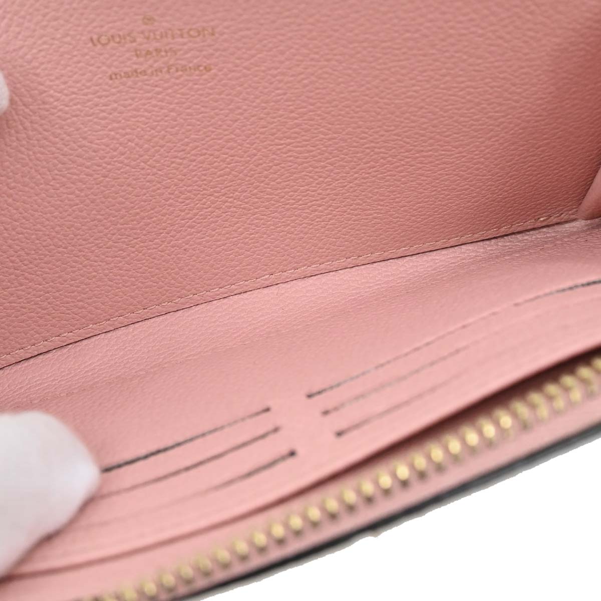 Louis Vuitton Pink Monogram Empreinte Zippy Wallet M64090