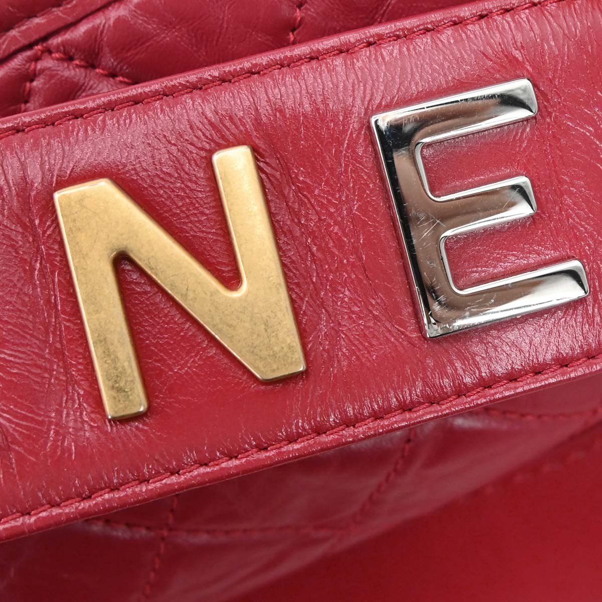 Chanel 2019-2020 Red Calfskin Medium Gabrielle 2way Handbag Shoulder Bag