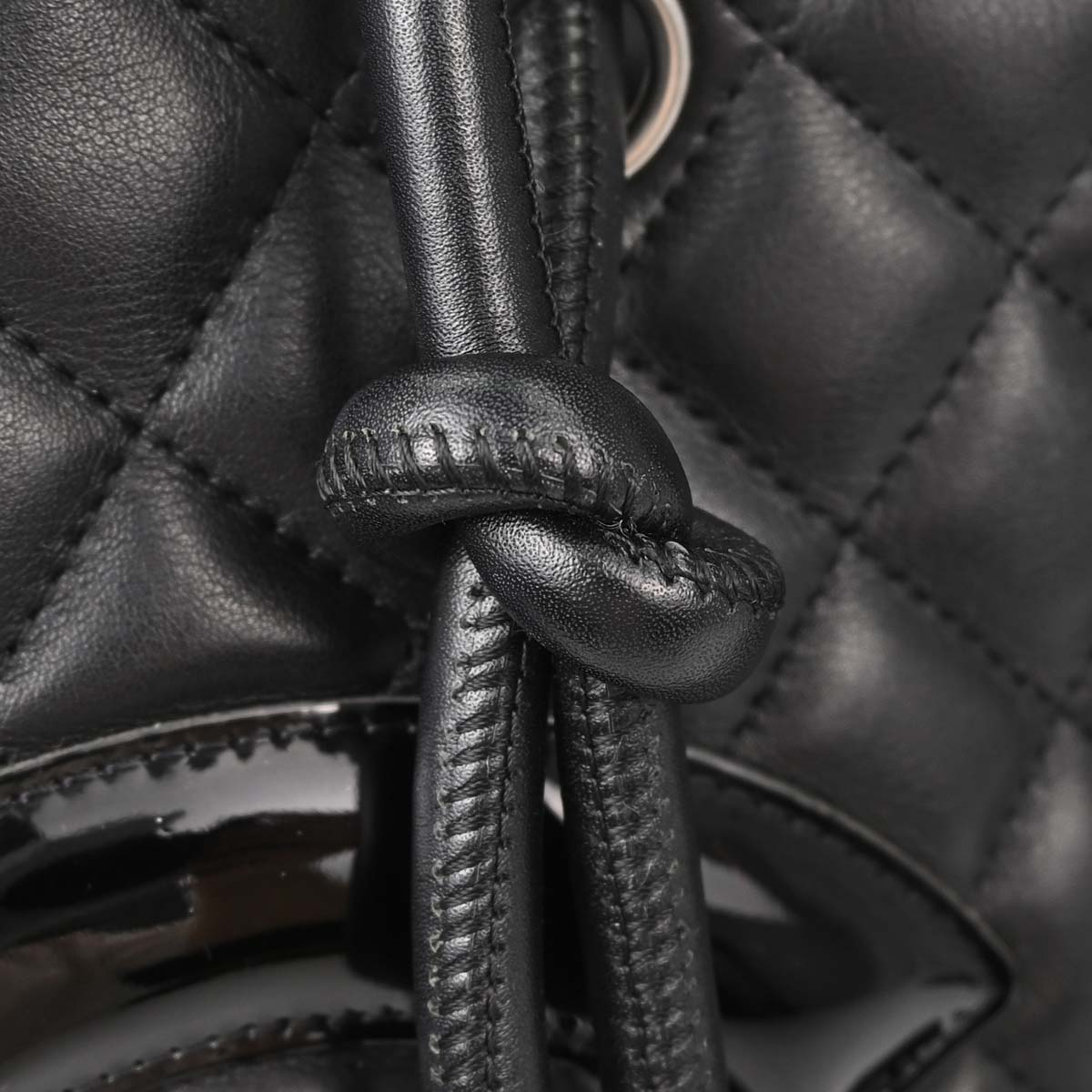 Chanel Black Calfskin Cambon Ligne Tote Handbag