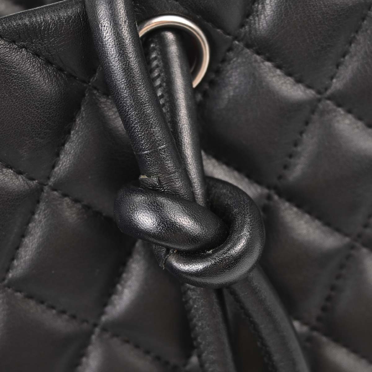 Chanel Black Calfskin Cambon Ligne Tote Handbag