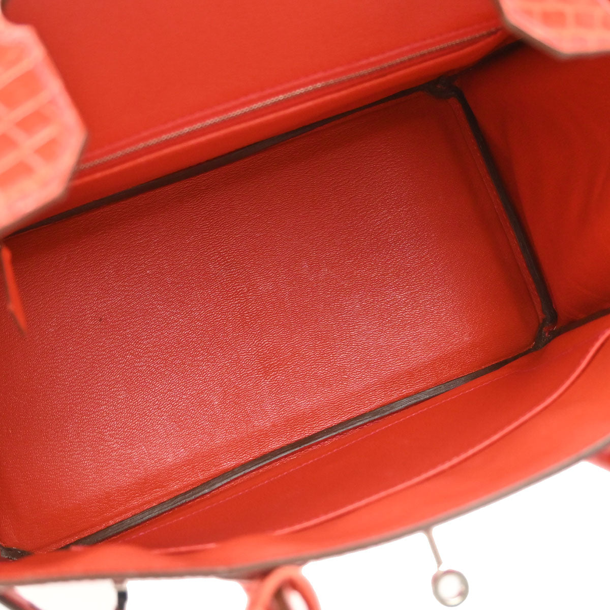 Hermes * Rouge Pivoine Niloticus Birkin 30 Handbag