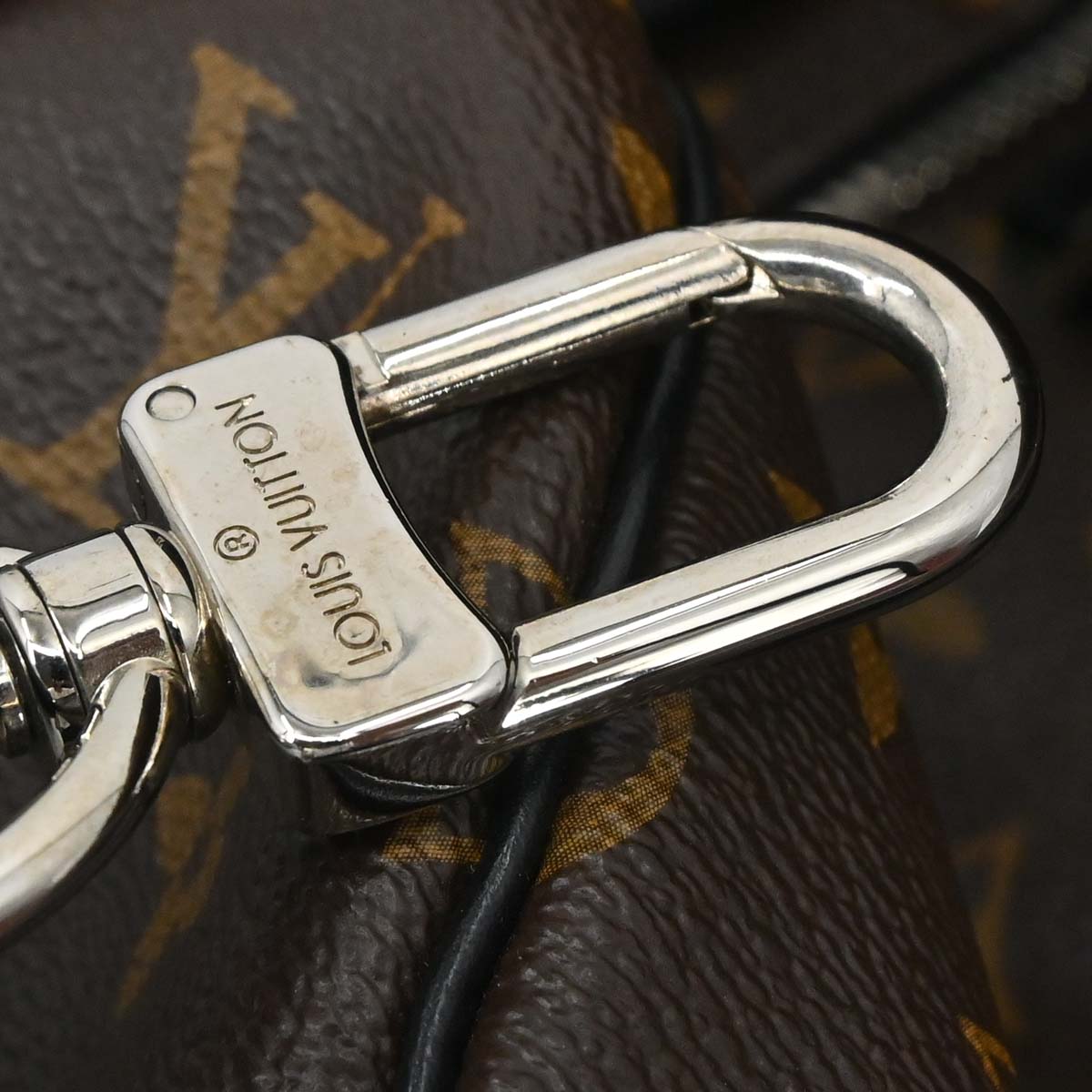 Louis Vuitton Monogram Macassar Keepall 45 Bandouliere M56711