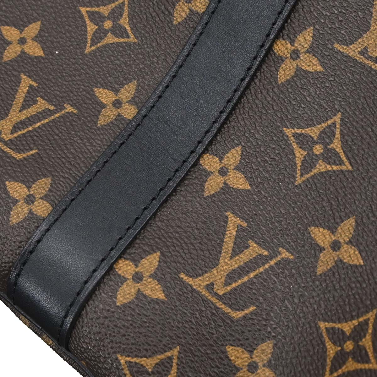 Louis Vuitton Monogram Macassar Keepall 45 Bandouliere M56711