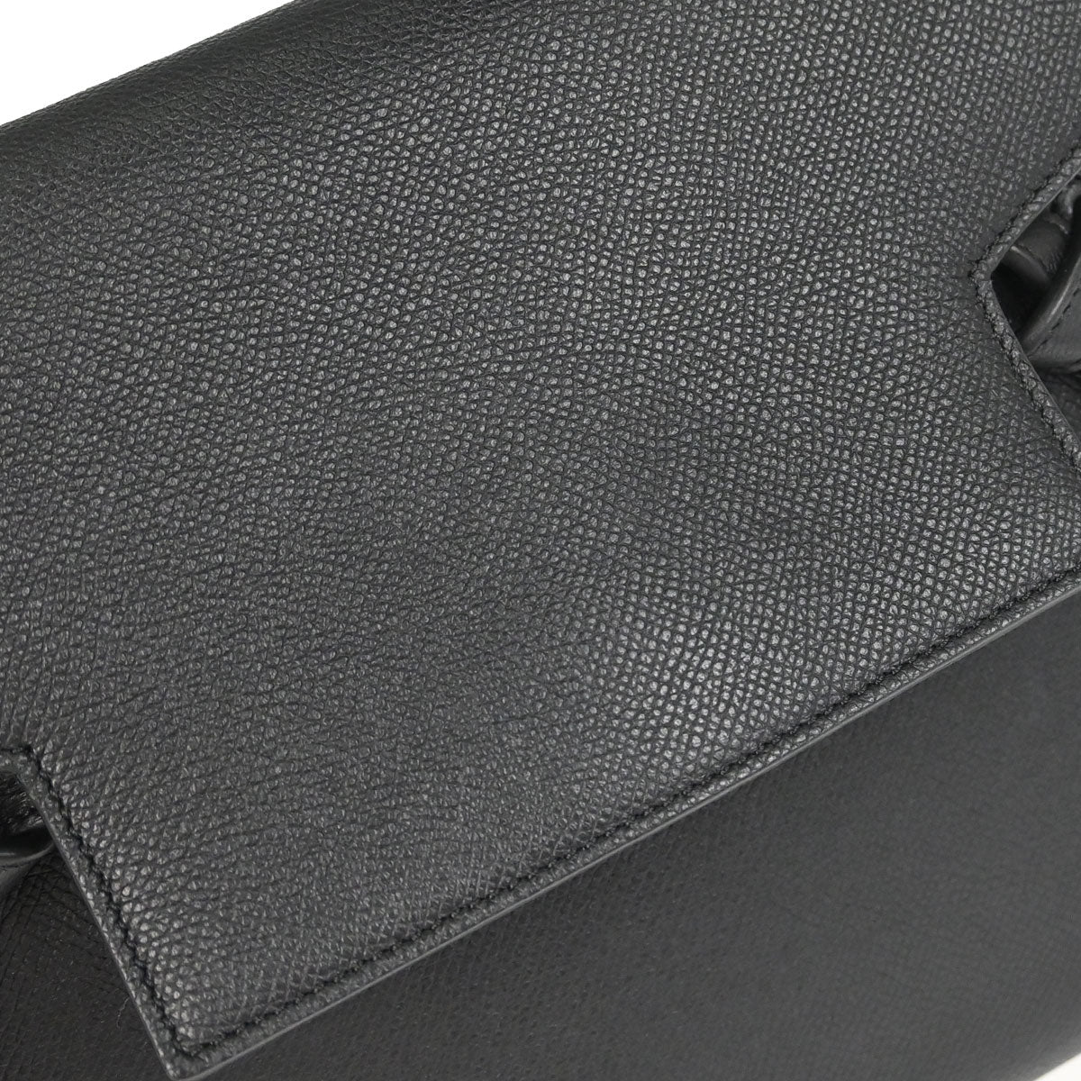 Celine Black Leather Belt Bag Micro 2way Shoulder Handbag