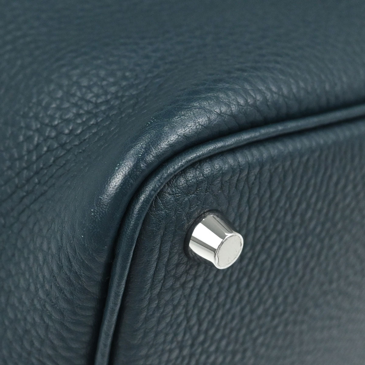 Hermes Vert Cypre Taurillon Clemence Picotin Lock 18 PM Handbag