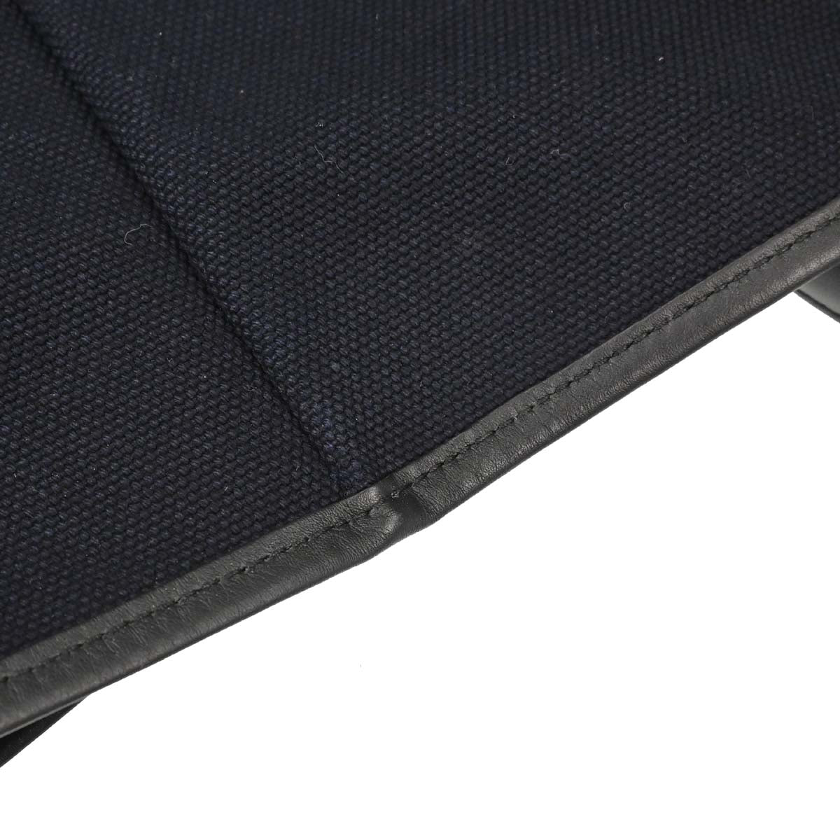 Hermes Black Toile Goeland Passe Passe 43 Tote Handbag