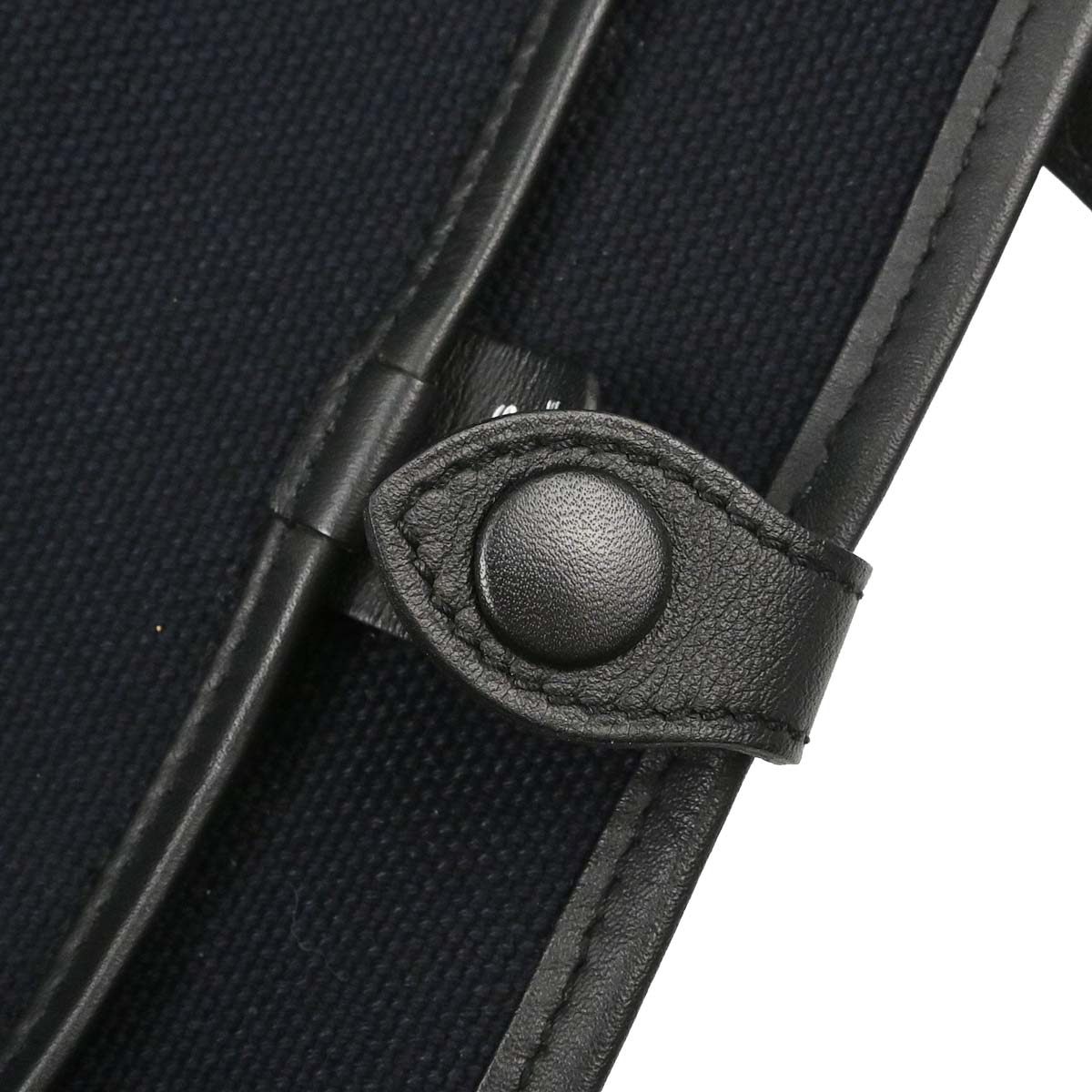 Hermes Black Toile Goeland Passe Passe 43 Tote Handbag