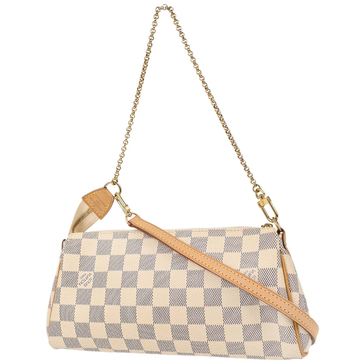 Louis Vuitton Damier Azur Eva 2way Shoulder Chain Handbag N55214