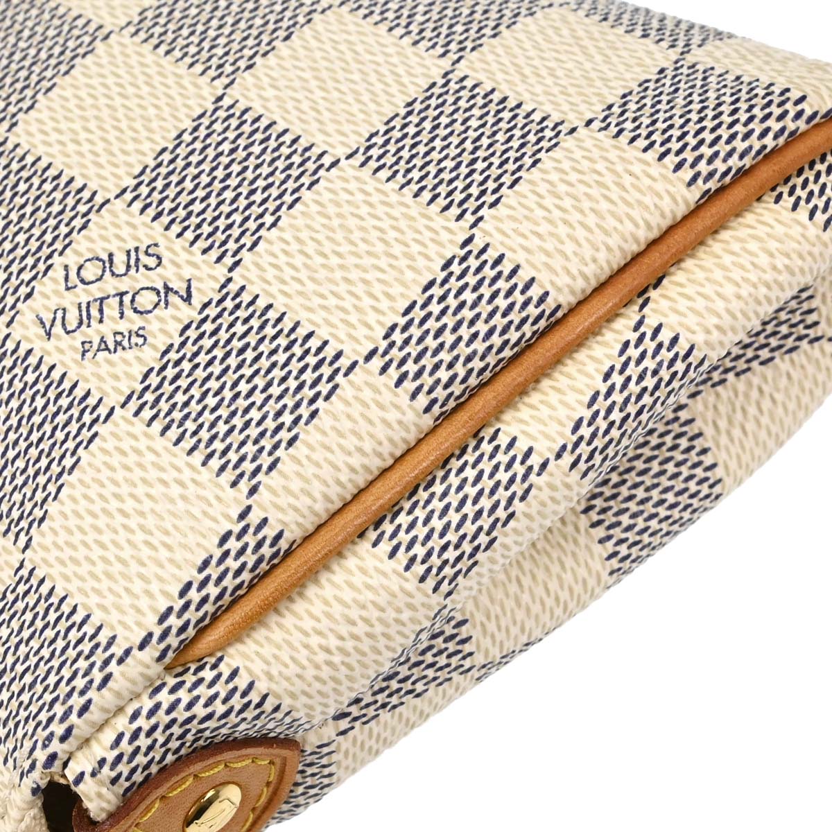 Louis Vuitton Damier Azur Eva 2way Shoulder Chain Handbag N55214
