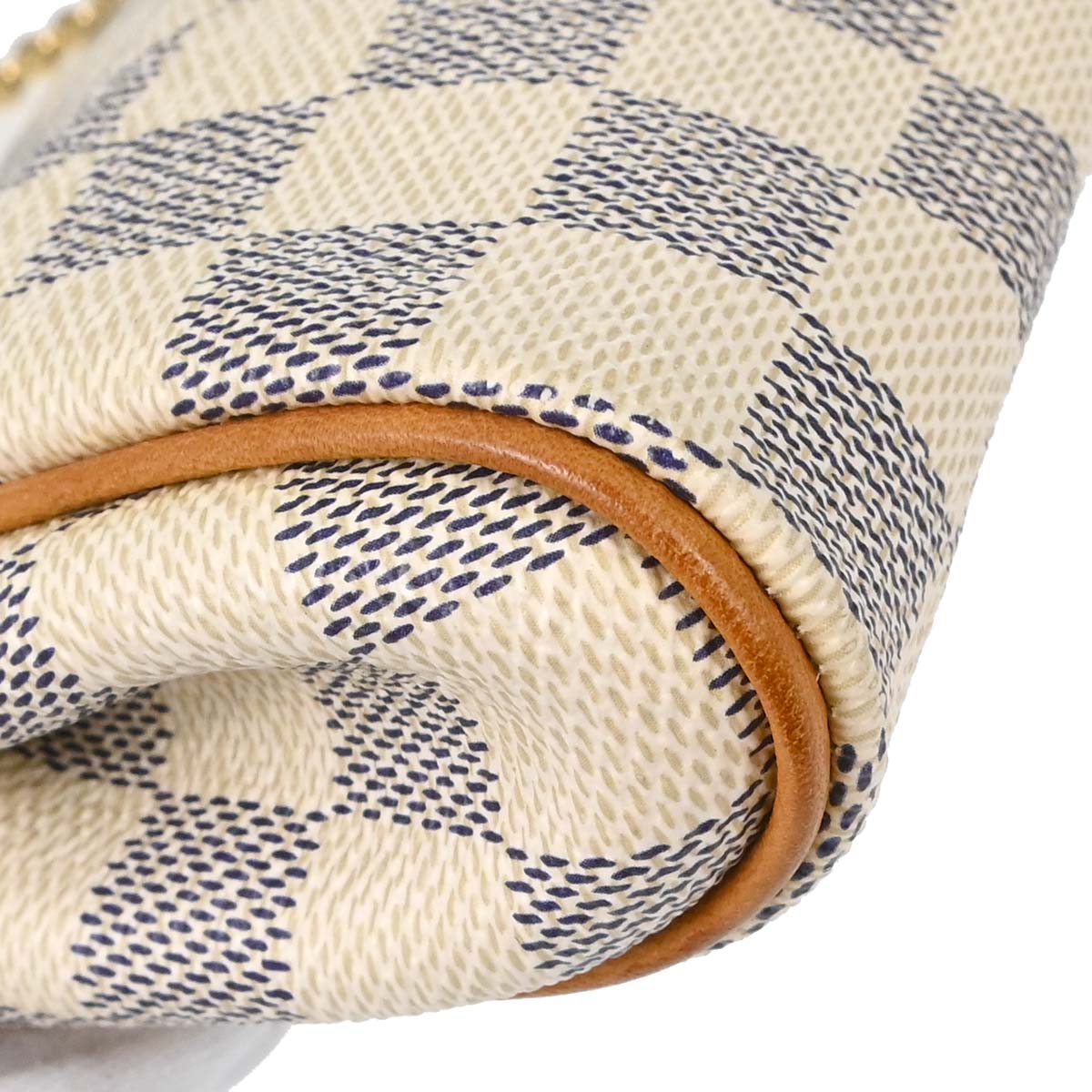 Louis Vuitton Damier Azur Eva 2way Shoulder Chain Handbag N55214