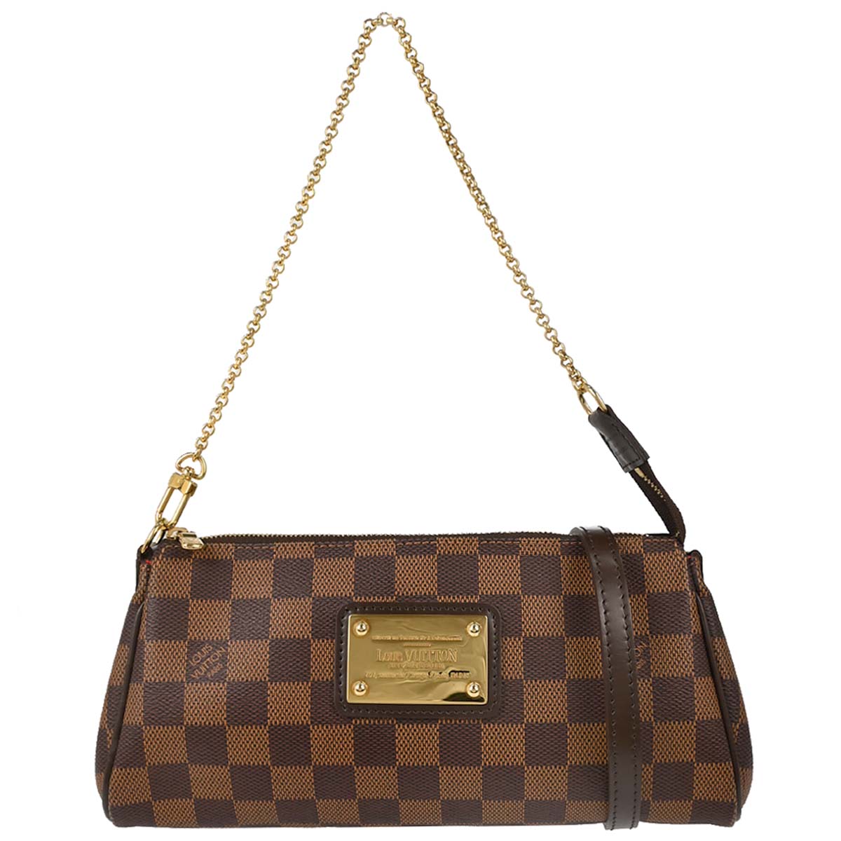 Louis Vuitton Damier Eva 2way Shoulder Chain Handbag N55213