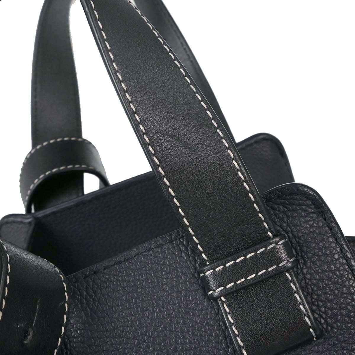 Loewe Navy Hammock 2way Shoulder Tote Handbag