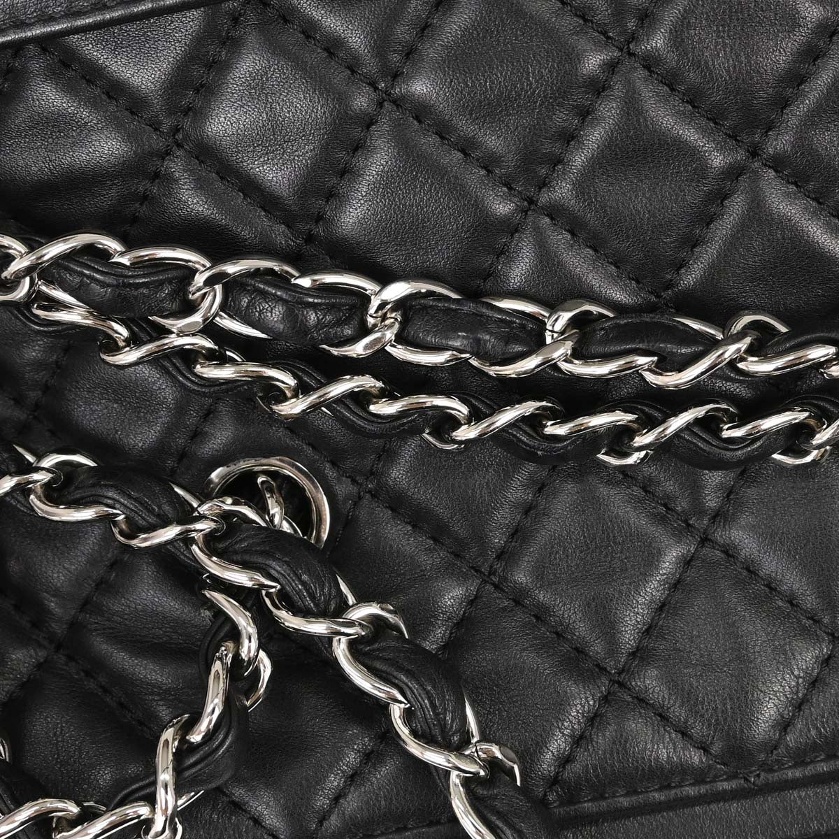 Chanel Black Calfskin In the Business Tote Handbag