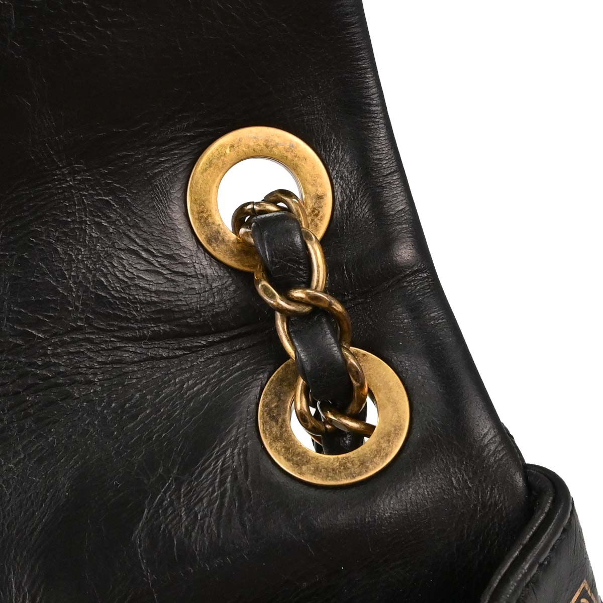 Chanel Black Calfskin Paris-Salzburg Single Flap Shoulder Bag