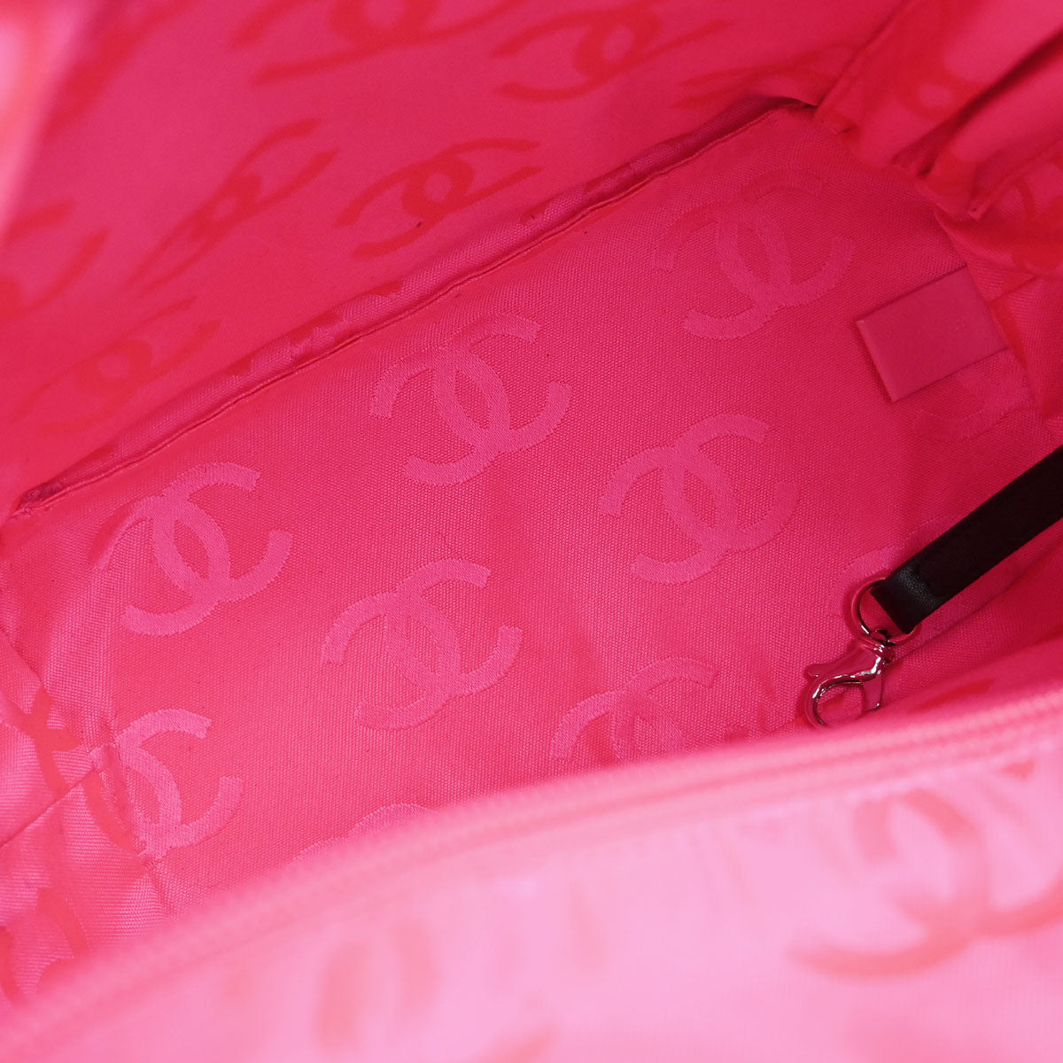 Chanel 2012 Black Calfskin Cambon Ligne Tote Handbag