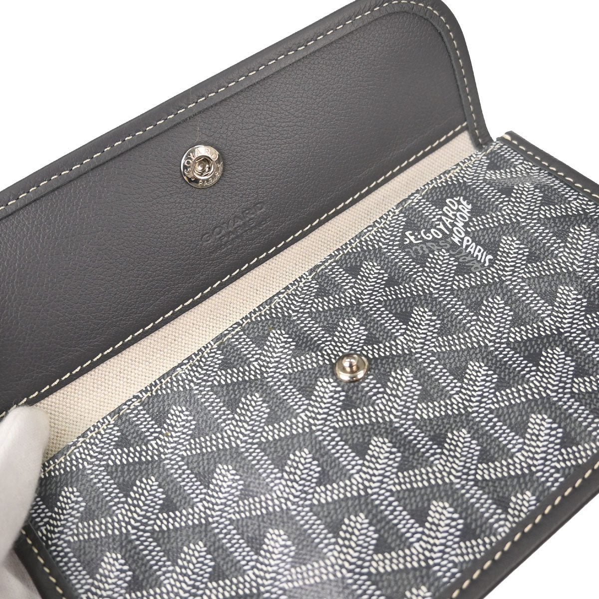 Goyard Gray Saint Louis PM Tote Bag