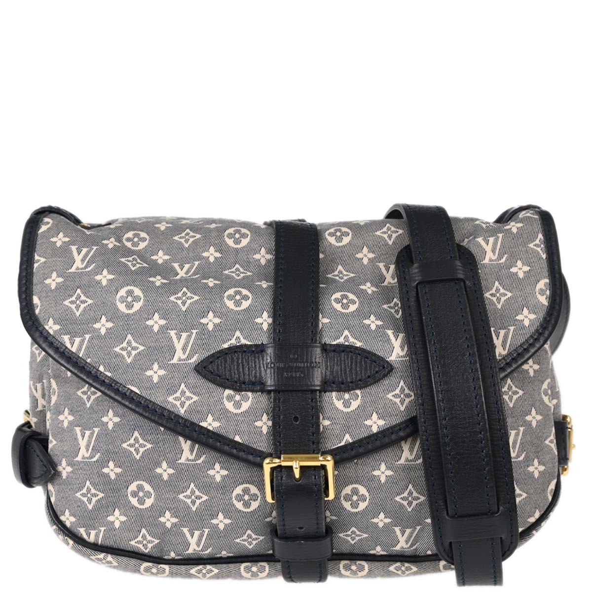 Louis Vuitton 2012 Gray Monogram Idylle Saumur PM Shoulder Bag M40666