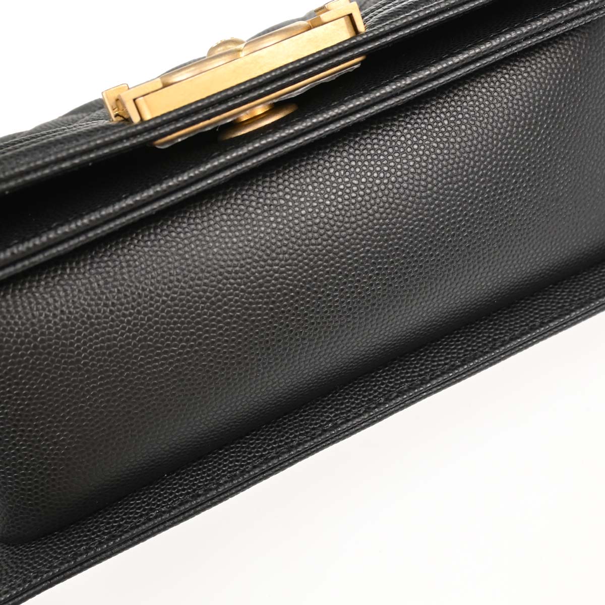 Boy Chanel 2018 Black Caviar Skin Small Chain Shoulder Bag