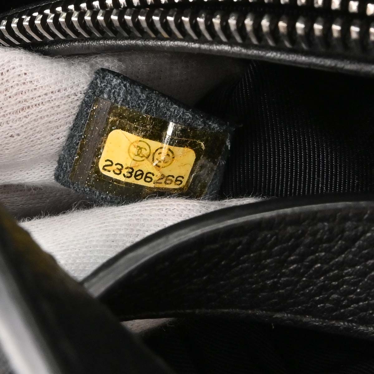 Chanel Black Calfskin Casual Pocket Tote 2way Shoulder Handbag