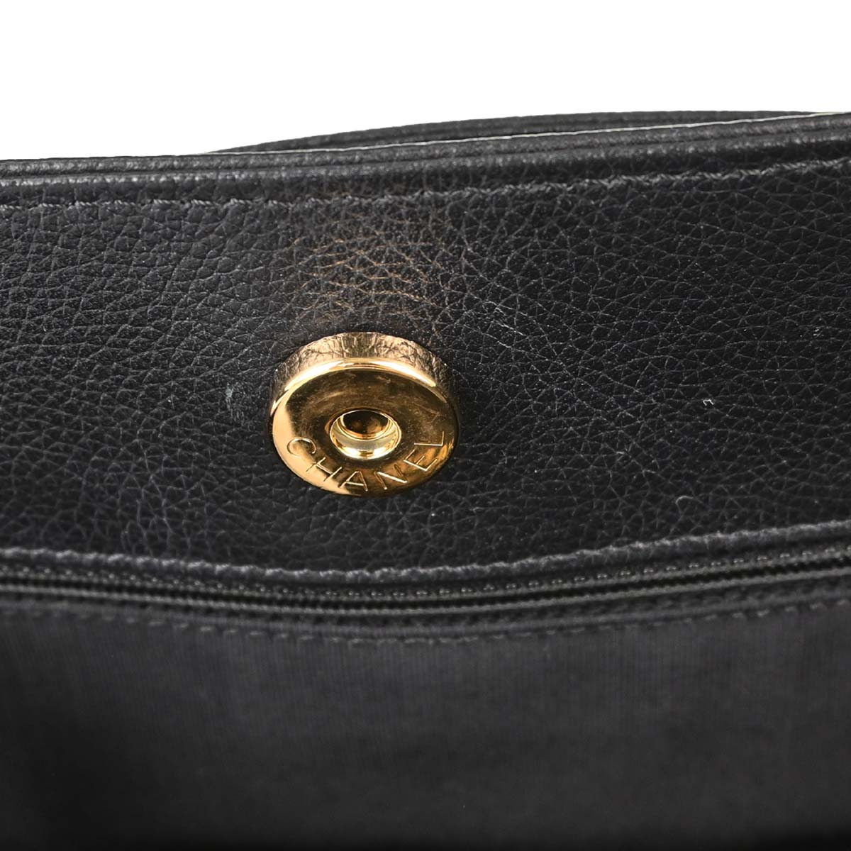 Chanel Black Calfskin Executive Cerf Tote Bag