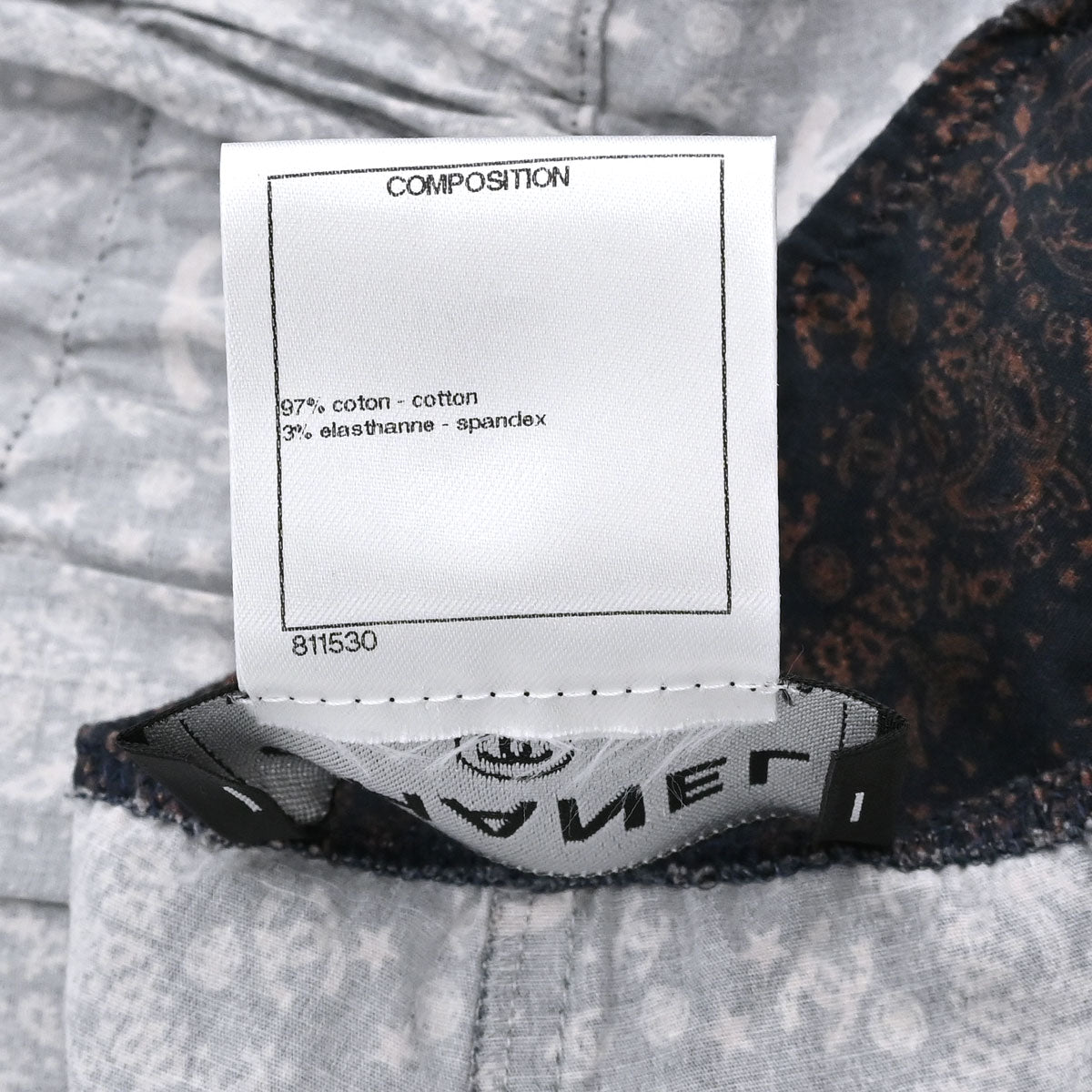 Chanel 2014 Paisley Halter Dress Navy #36