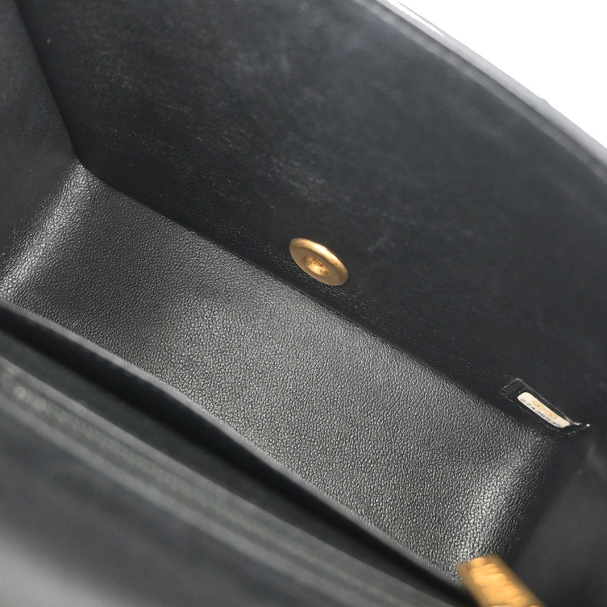 Chanel 2019 Black Lambskin Chevron Mini Classic Square Flap Shoulder Bag 17