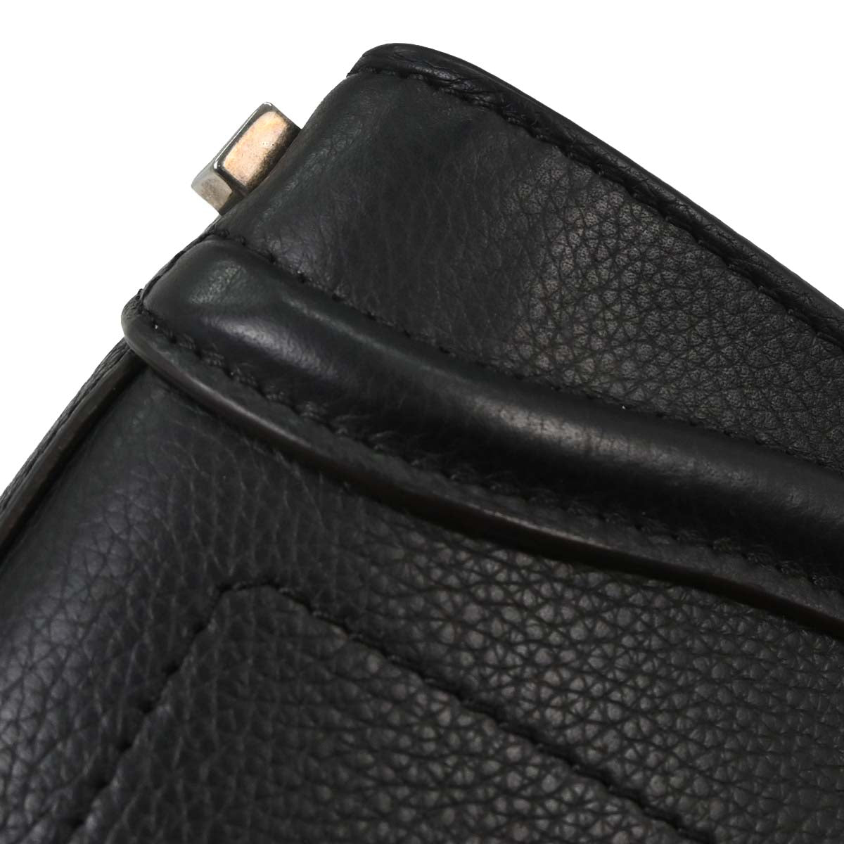 Celine Black Luggage Micro Tote Handbag