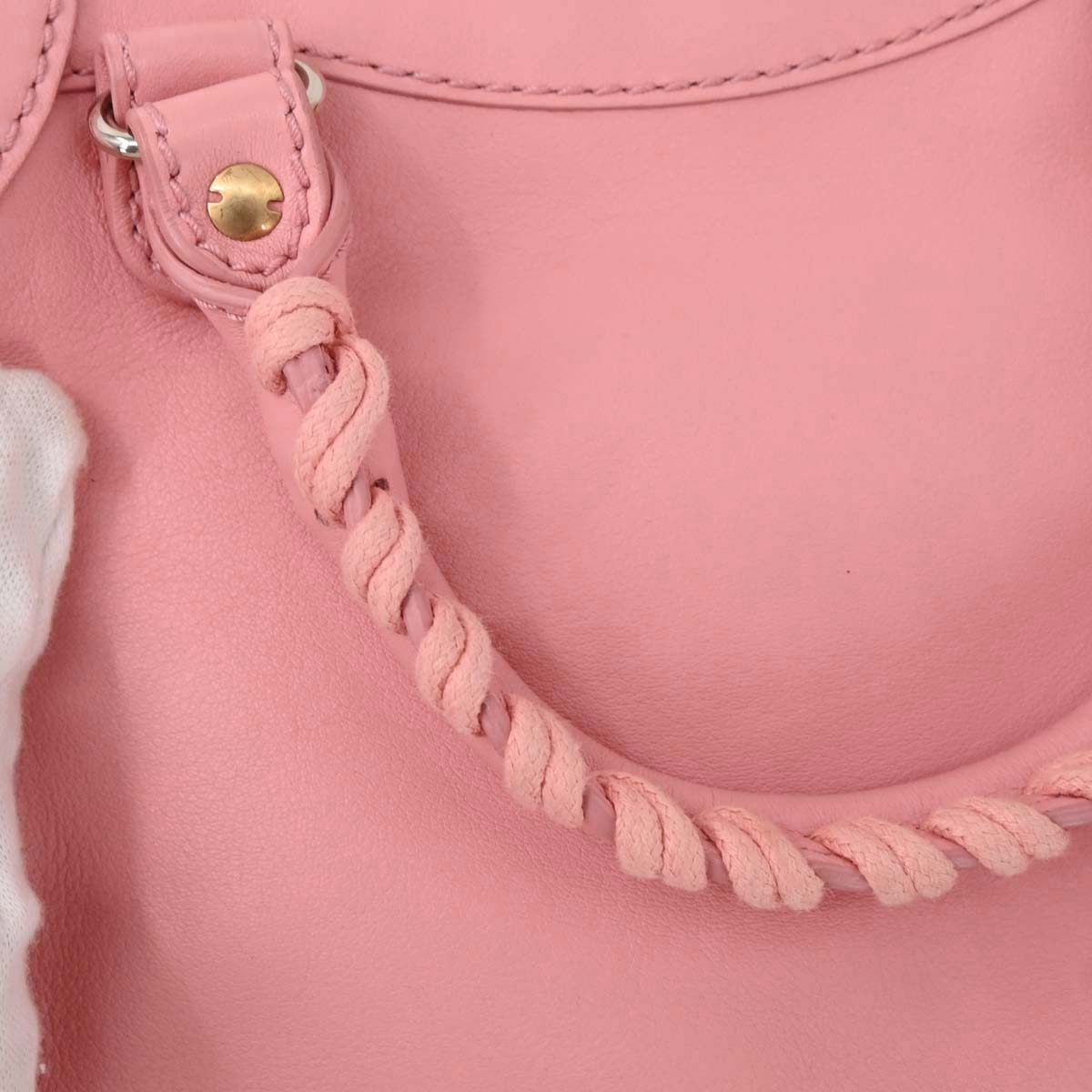 Balenciaga Pink Calfskin The City Mini 2way Shoulder Handbag