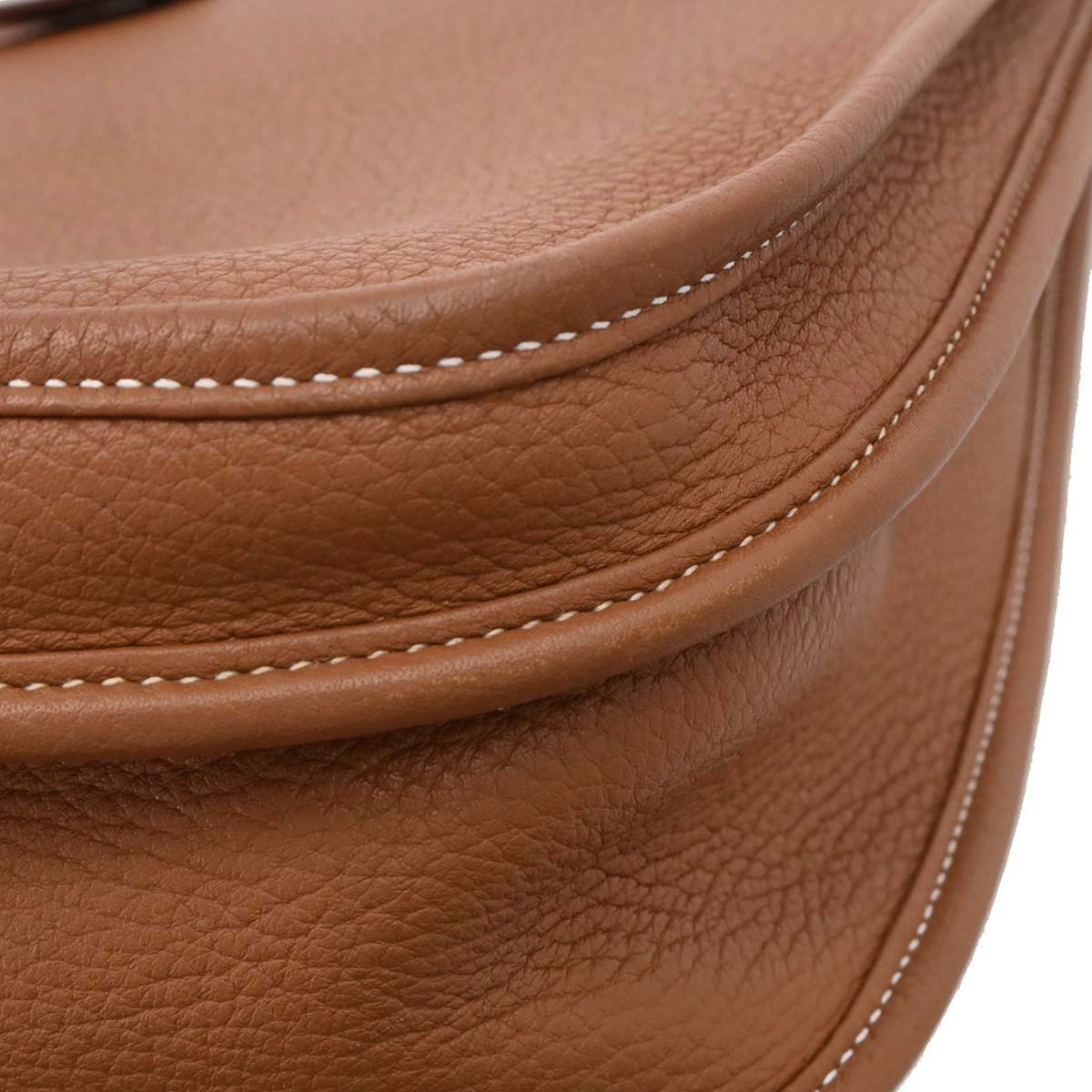 Hermes Fauve Taurillon Clemence Evelyne 3 33 GM Shoulder Bag