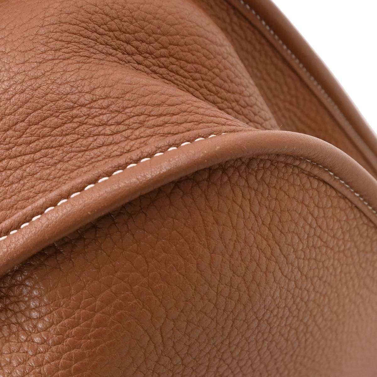 Hermes Fauve Taurillon Clemence Evelyne 3 33 GM Shoulder Bag