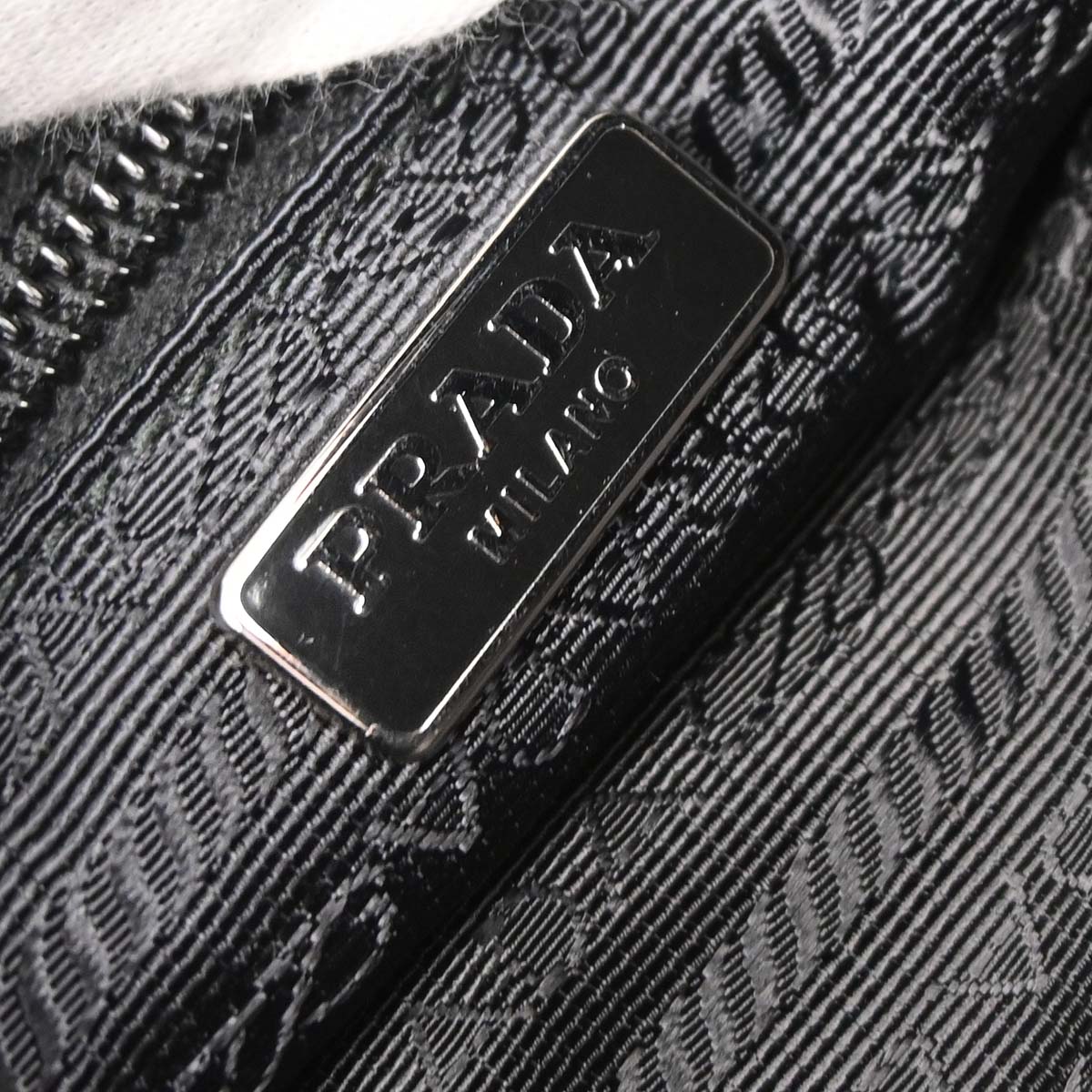 Prada Black Nylon Handbag