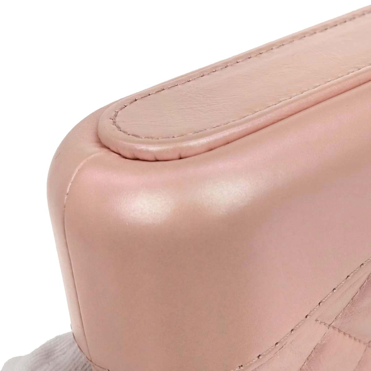 Chanel Light Pink Lambskin Calfskin Gabrielle Shoulder Bag